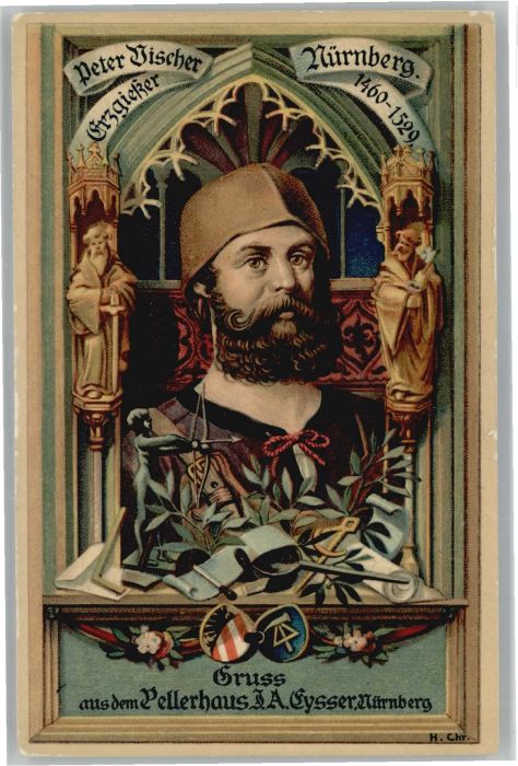 Nuernberg ünstler H. Chr. Peter Fischer *