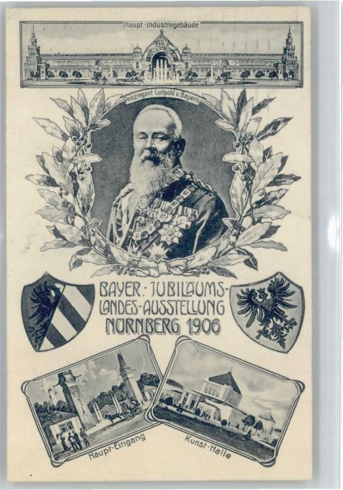 Nuernberg ubiläumsausstellung Prinzregent Luitpol