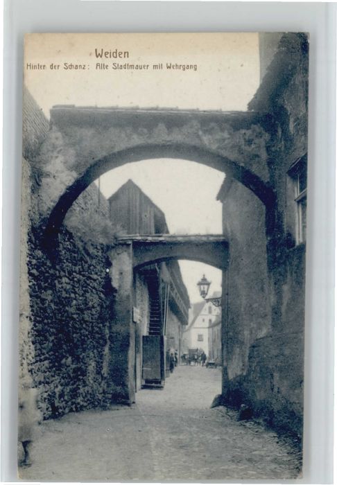 Weiden Oberpfalz Stadtmauer Wehrgang