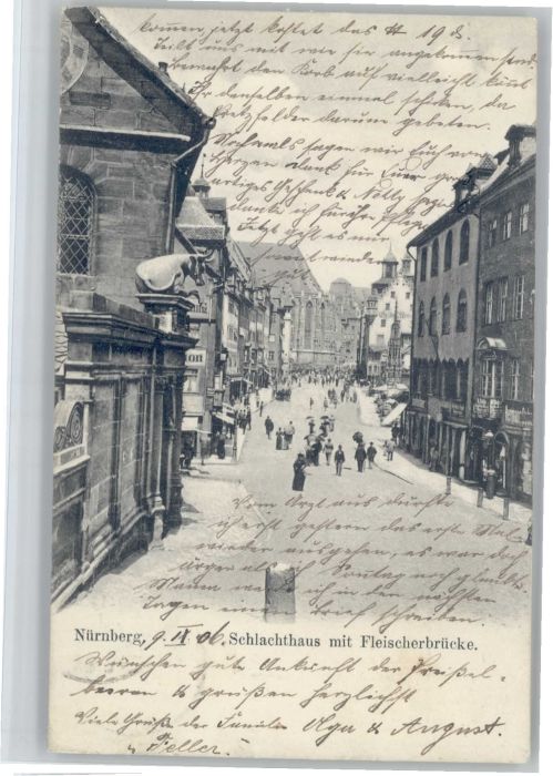 Nuernberg chlachthaus Fleischerbrücke x