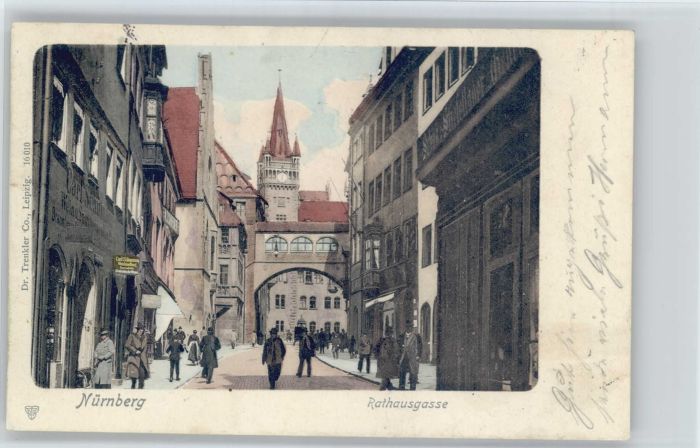 NueRNBERG  CITY Rathausgasse