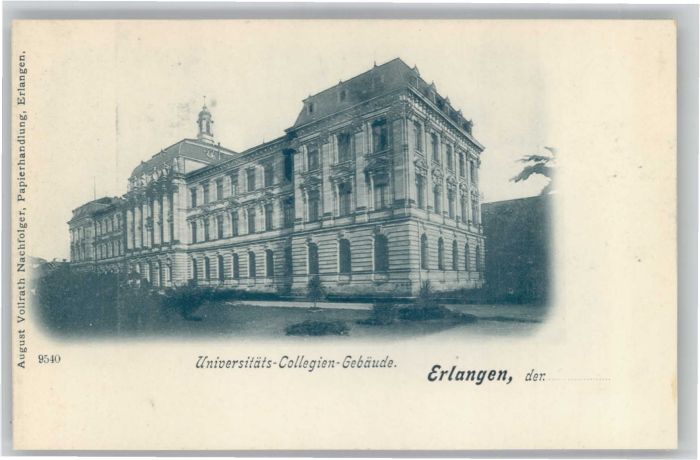 ERLANGEN Bayern Universitaet