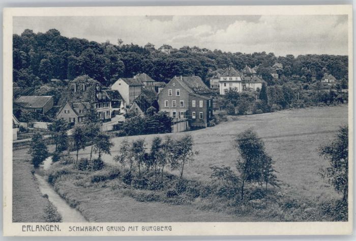 ERLANGEN Bayern Schwabach Burgberg