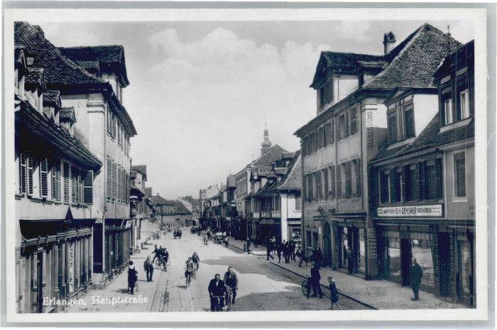 ERLANGEN Bayern Hauptstrasse