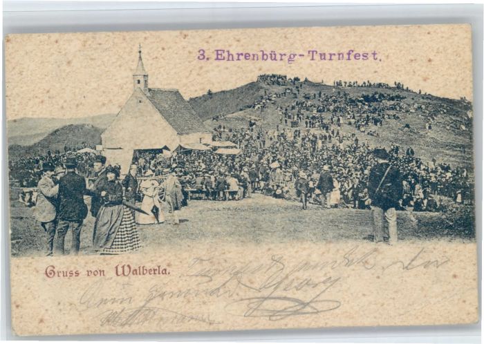 Erlangen Walberla Ehrenbürger Turnfest