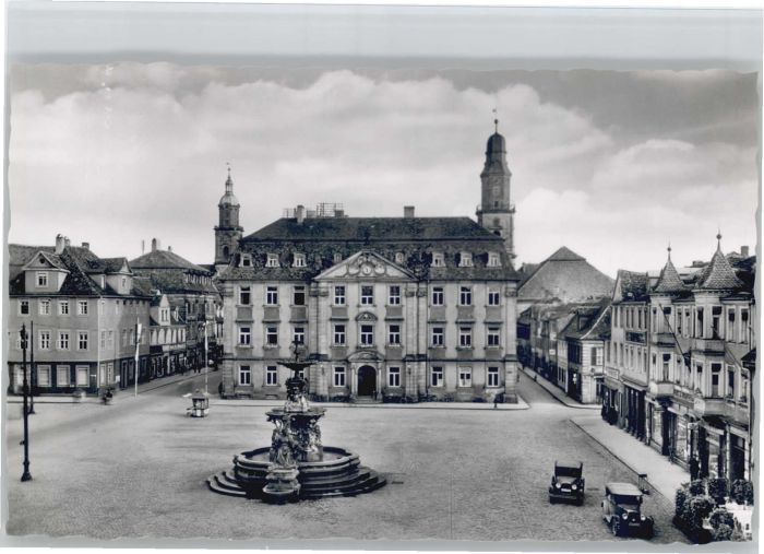 ERLANGEN Bayern Marktplatz Rathaus