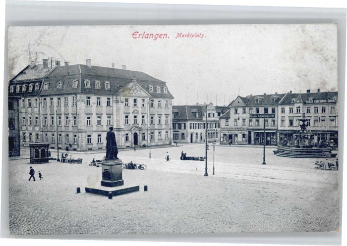 ERLANGEN Bayern Marktplatz