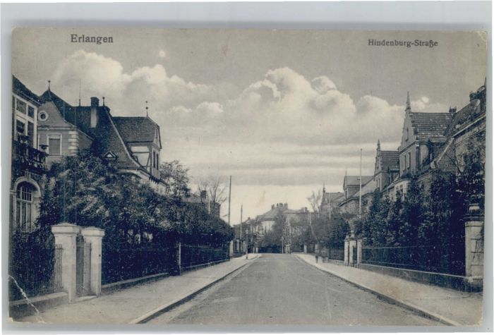 Erlangen Hindenburg Strasse