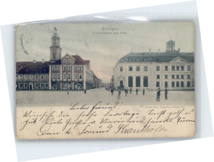 Erlangen Luitpoldsplatz Post