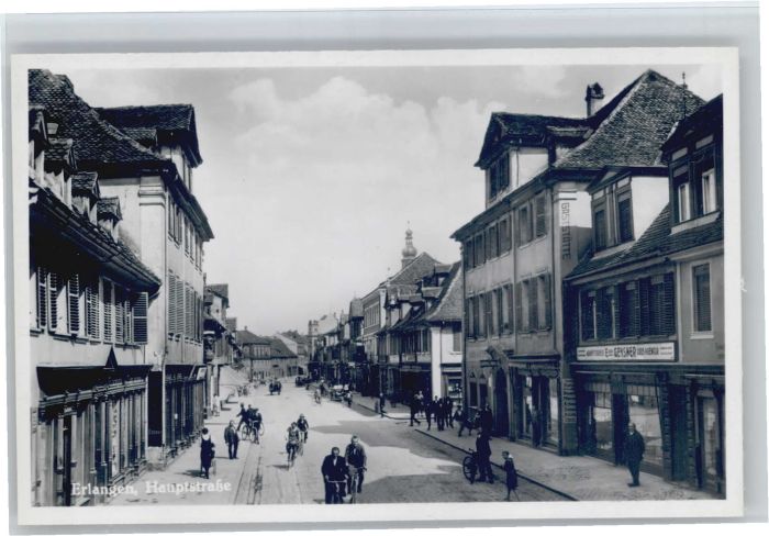 ERLANGEN Bayern Hauptstrasse