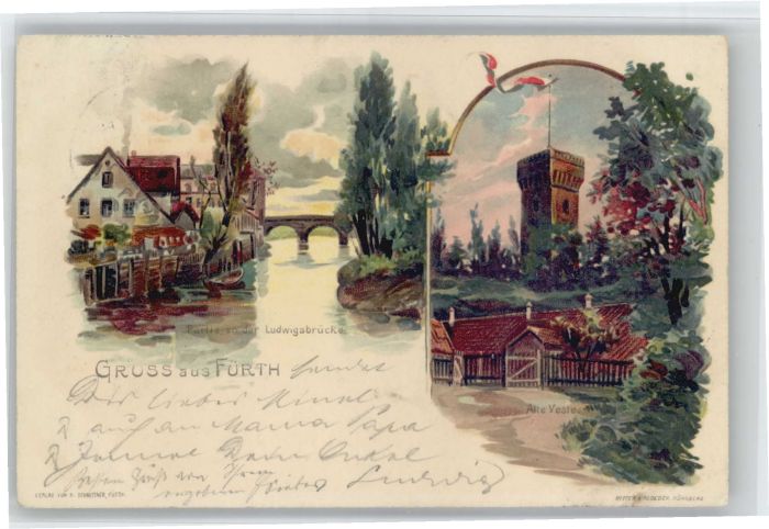 Fuerth Bayern udwigsbrücke x