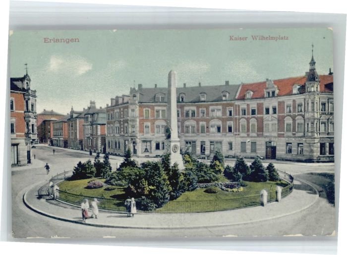 ERLANGEN Bayern Kaiser Wilhelmplatz