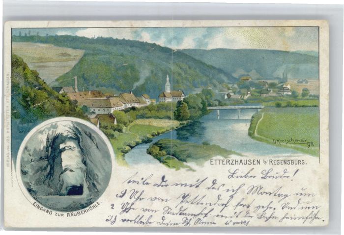 Etterzhausen Räuberhöhle Künstler O Kretschmar x