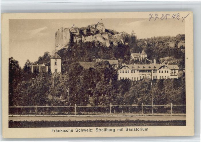 Streitberg Oberfranken Sanatorium