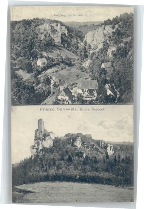 Streitberg Oberfranken Ruine Neideck