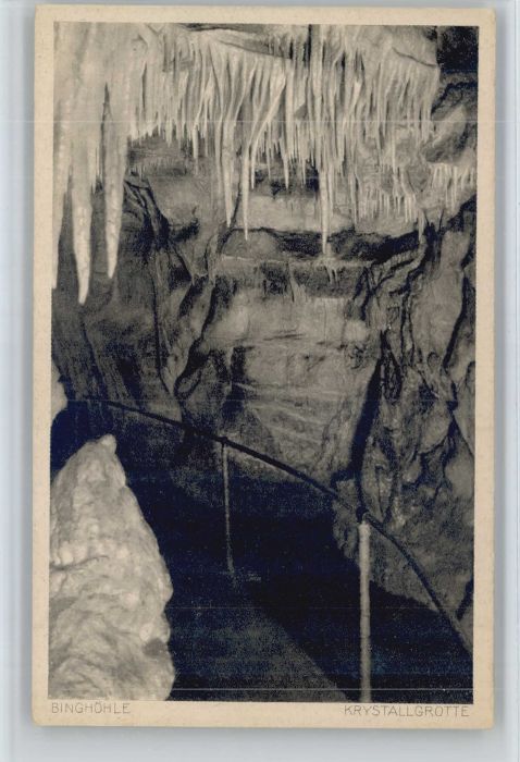 Streitberg Oberfranken Binghöhle Krystallgrotte