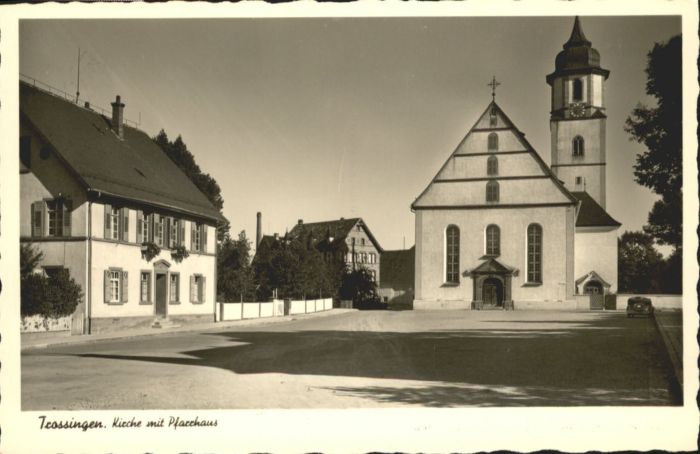Trossingen Kirche Pfarrhaus
