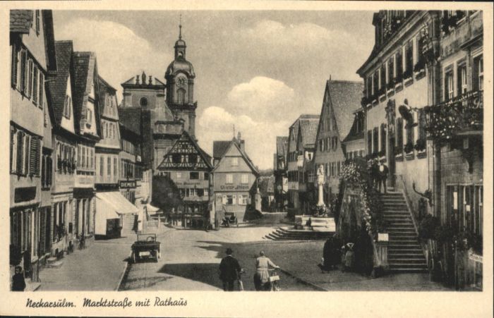 Neckarsulm Marktstrasse Rathaus