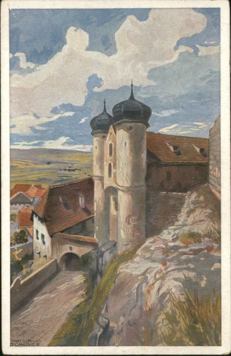 Parsberg Oberpfalz Schloss Künstler Schulze