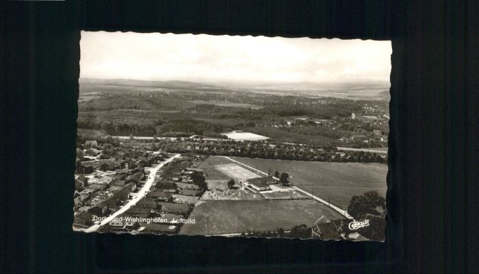 DORTMUND  CITY Wichlingshofen Fliegeraufnahme