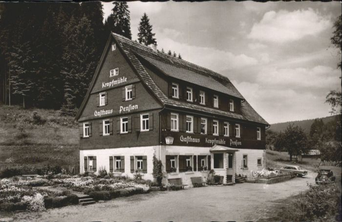 Altensteig Schwarzwald Altensteig Gasthaus Pension Kropfmühle