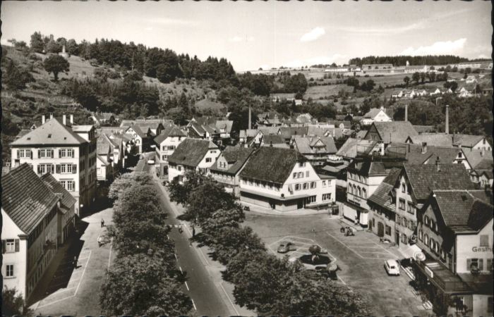 Altensteig Schwarzwald Altensteig Marktplatz