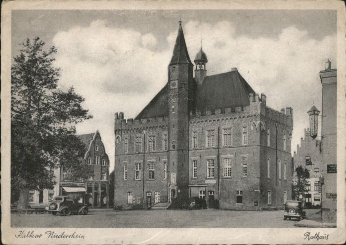 Kalkar Niederrhein Kalkar Rathaus