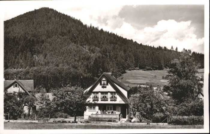 Klosterreichenbach Baiersbronn BW Pension Waldfrieden