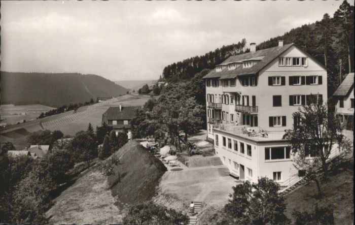 Baiersbronn Schwarzwald Baiersbronn Erholungsheim Schönblick