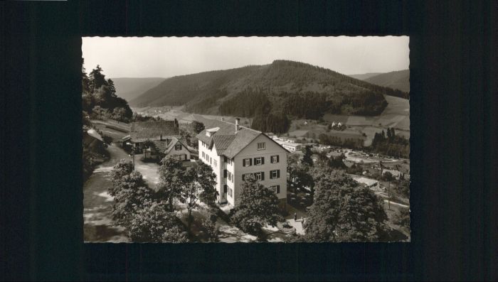 Baiersbronn Schwarzwald Baiersbronn Erholungsheim Schönblick