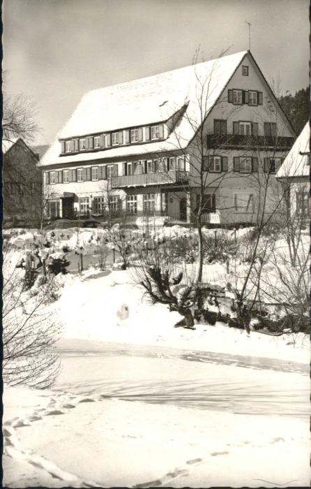 Obertal Baiersbronn Obertal Freudenstadt Gasthof Pension  E