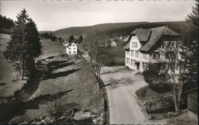 Buhlbach Obertal Buhlbach Gasthof Pension Waldheim