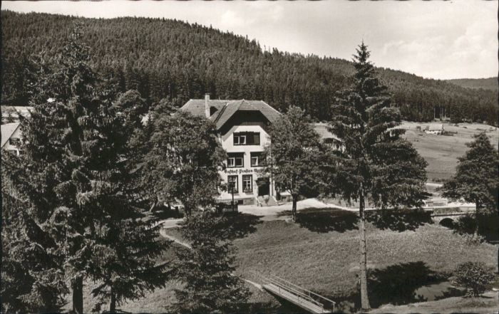 Buhlbach Obertal Buhlbach Gasthof Pension Waldheim