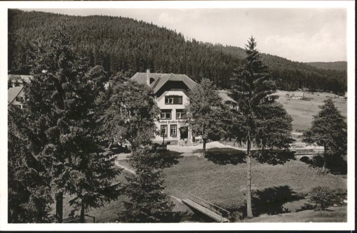 Buhlbach Obertal Buhlbach Gasthof Pension Waldheim