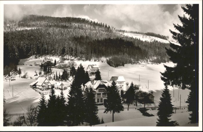 Buhlbach Obertal Buhlbach Gasthof Pension Waldheim