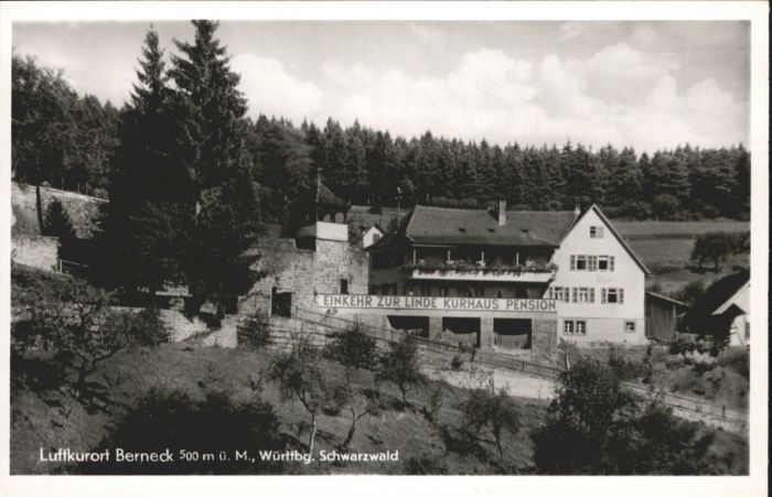 Berneck Altensteig Kurhaus Linde