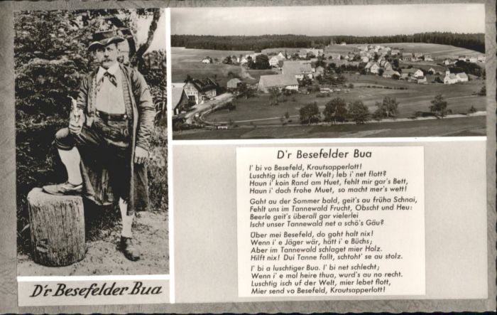 Besenfeld Besenfelder Bua Gedicht
