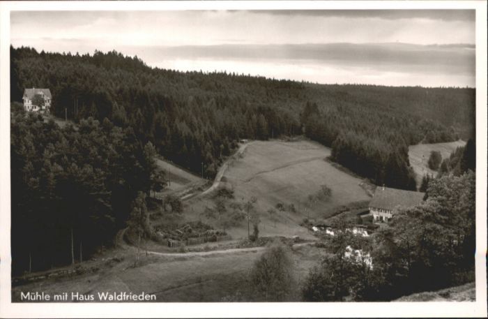 Besenfeld Mühle Haus Waldfrieden