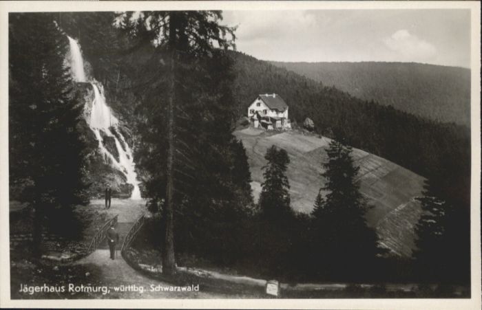 FREUDENSTADT BW Jaegerhaus Rotmurg
