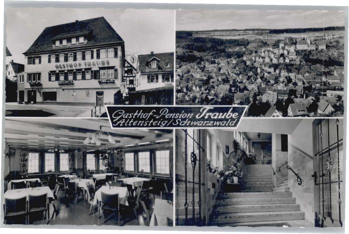 Altensteig Schwarzwald Altensteig Gasthof Pension Traube