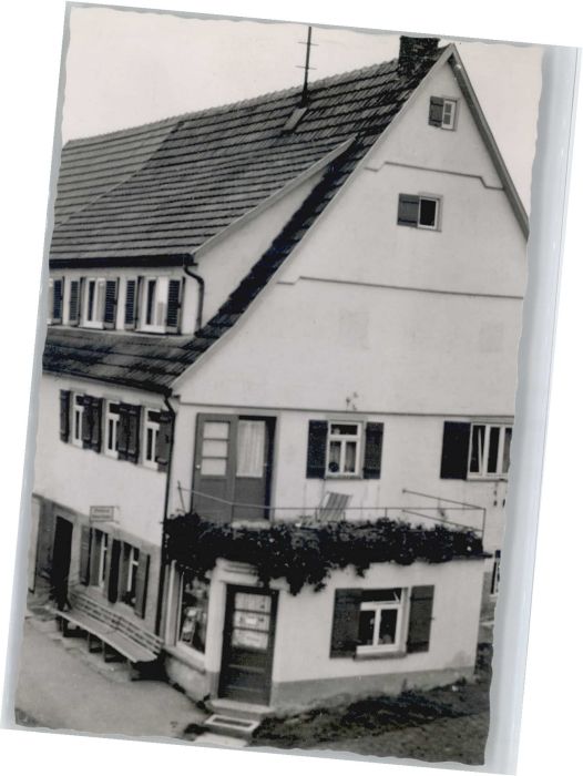 Oberhaugstett Pension Bäckerei Albert Roller