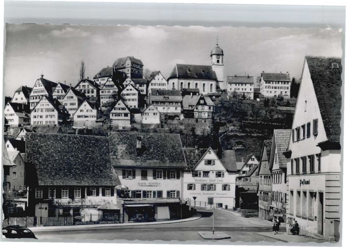 Altensteig Schwarzwald Altensteig Gasthaus Pension Bäckerei Sc