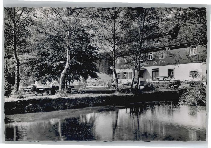 Altensteig Schwarzwald Altensteig Gasthaus Pension Kropfmühle