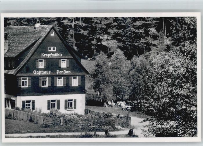 Altensteig Schwarzwald Altensteig Gasthaus Pension Kropfmühle