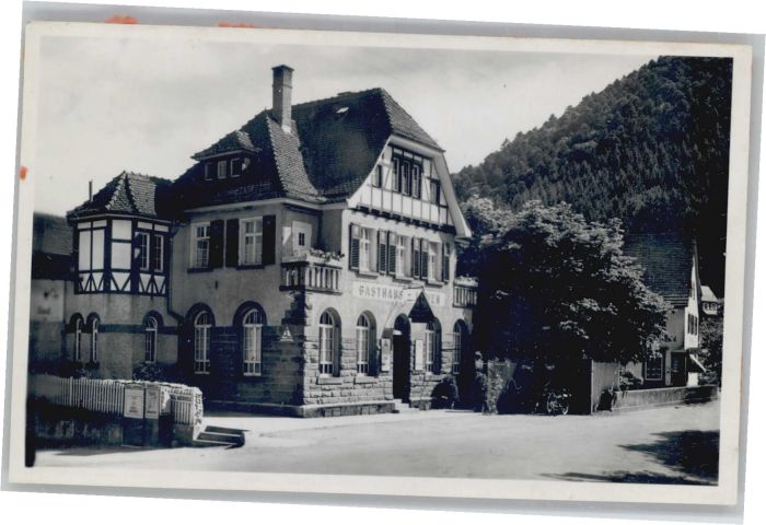 Unterreichenbach Gasthaus Löwen [Handschriftlich]