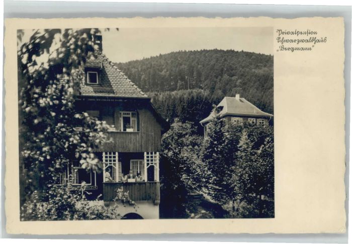 Unterreichenbach Pension Bergmann