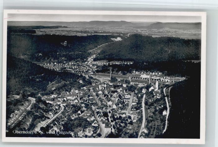 Oberndorf Neckar Fliegeraufnahme