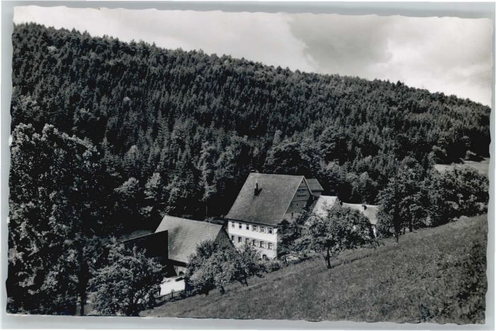Unterreichenbach Gasthaus Pension Kapfenhardter Mühle