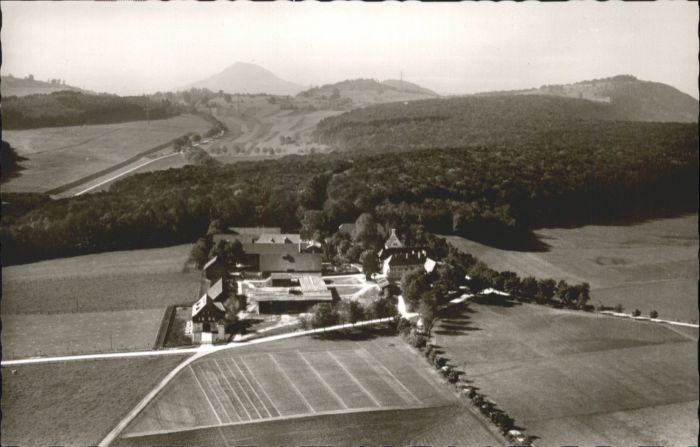 Wuertingen estüt Gasthaus St Johann Fliegeraufnahm
