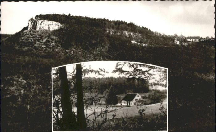 Wuertingen aststätte Übersbergerhof Mädchenfelsen